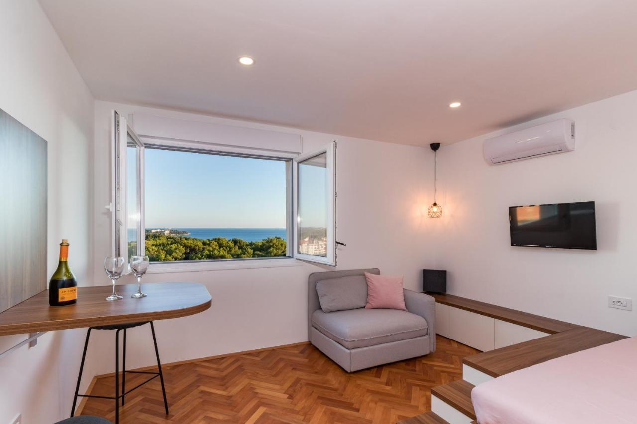Top Floor Modern Apartment With Incredible Views Pula Dış mekan fotoğraf